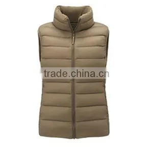 2015 New Design Woman Sleeveless Down With Stand-up Collar Vest thumbnail-3