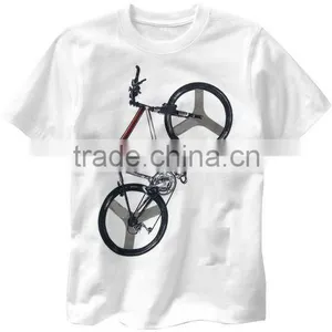 BOYS CYCLE PRINTED ROUND NECK T SHIRT thumbnail-1