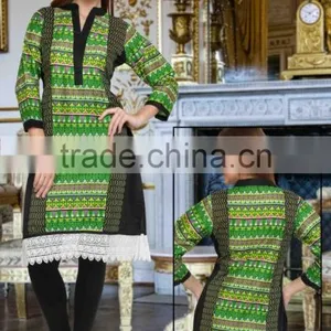 Cotton Kurti Designs for Women thumbnail-2