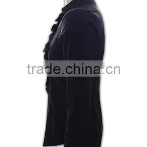 ISO 9001 Audit Factory Tailored Fashionable Ladies Formal Dress Shirt thumbnail-3