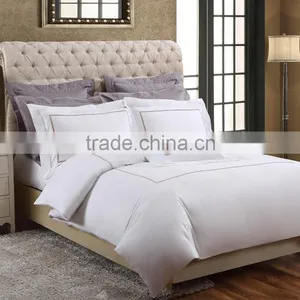 White Hotel Bedding Set From Wedding Textile thumbnail-6