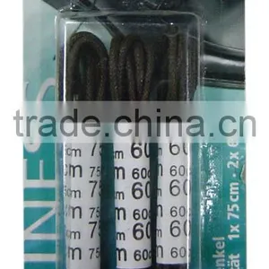 Nylon Feature Round Asics Brown Novelty Braided Shoe Laces thumbnail-1
