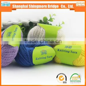 2017 China Fancy Yarn Supplier Hot Selling 100% Cotton tt Wave Yarn With 50g Balls for Hand Knitting thumbnail-1