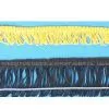 Supply Black-yellow Chilon Polyester Silk-like Fringe thumbnail-1