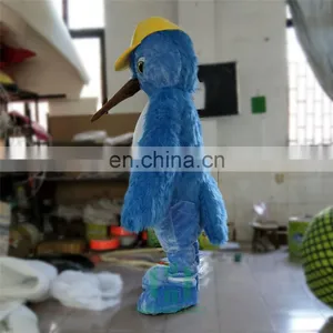 New Design!!!HI EN71 Blue Cutomized Bird Mascot Costume,animal Mascot Costume for Adult Size thumbnail-4