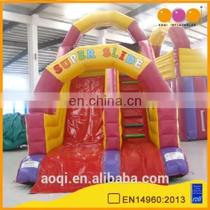 AOQI High Quality PVC Huge Inflatable Water Slide Slip for Sale thumbnail-1