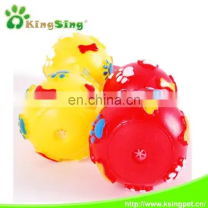 SM. Dumbbell W/paw Bone Print Pet Toy/dog Toy thumbnail-4