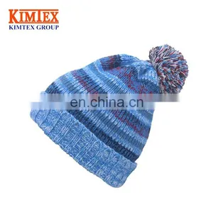 2017 Custom Knitted Pom Pom Hat in Winter thumbnail-1
