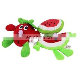 Latest Creative 3 PCS Pet Supplies Cat and Dog Cartoon Fruit Wear-resistant Interactive Cute Toy, Random Delivery thumbnail-4