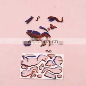 2016 Zhejiang Manufacture New Design Creative Customized Personalized Animals Plastic 3d Puzzles thumbnail-6