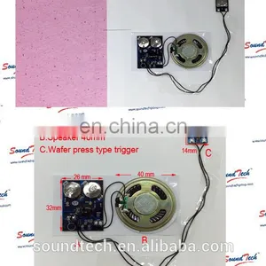Wafer Press Type Trigger Sound Module on Label thumbnail-3