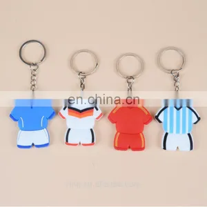 New Product Cool Fans Jewelry Soccer Jersey Pvc Keychain Custom thumbnail-2