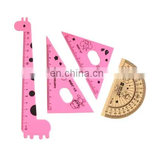 Cute Giraffe Protractor Ruler Set 4 in 1 thumbnail-1