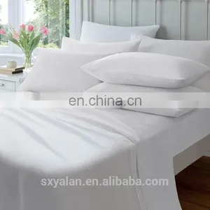 100% Cotton Hotel Linen Plain Flat Sheet thumbnail-4