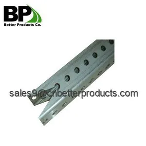 All Kinds of Colors Powder Coated Perforative Metal Square Tube Sign Post thumbnail-2