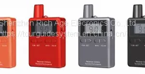 RC 2408 Two Way Wireless Tour Gudie System With Lanyard and Microphone & Earophone thumbnail-2