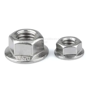 Hot Sale Carbon Steel DIN6923 m7 m8 Flange Nut for Machine thumbnail-2