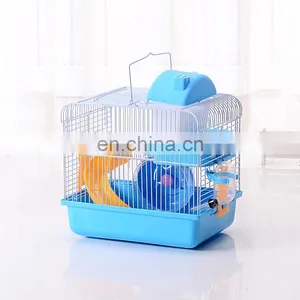 Wholesale Factory Luxury Custom Fold Cheap Plastic Metal Acrylic Hamster Cage For Sale thumbnail-2