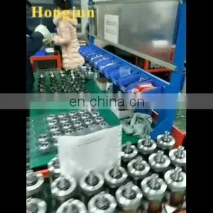HONGJUN 1.5KW Water Cooled Spindle Motor 80MM 220V ER11 Grind Motor With 3 Bearing thumbnail-1