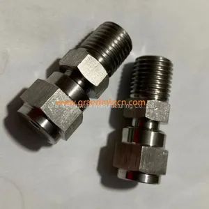 Stainless Steel 316 Drain Valve Plugs Withstand High Pressure 2000psi Release Valves thumbnail-1