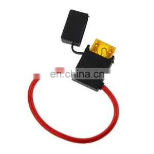 8ga Inline Fuse Holder Waterproof Pigtail Fuse Relay With 40A Blade Fuse thumbnail-1