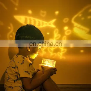 Wholesale Led Gifts Night Light Projector for Kids Baby Home Decoration thumbnail-2