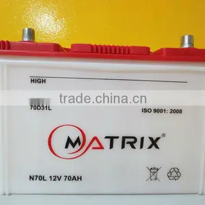 Matrix Brand 12V 65Ah Sealed Dry Car Battery thumbnail-1