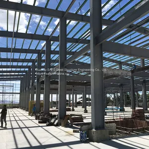 Prefab Modular Structure Steel Roofing System Portal Steel Structure Workshop thumbnail-5