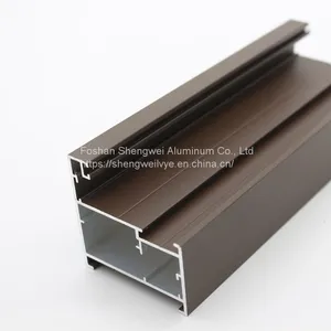 High Quality Powder Coating Profiles Doors and Windows Aluminum Profile From China thumbnail-1