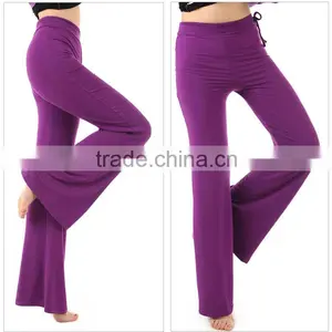 Low Minimum Women Breathable Modal Loose Fit Dance Wear Pants Yoga Pants thumbnail-1