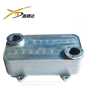 Gearbox Hydraulic Retarder Oil Cooler Radiator A0004380388 0004380588 for Benz thumbnail-1