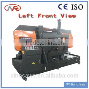 Steel Tool Rotation Angle Band Cutter Manually Controlled Blade Wood Cutting Band Saw Machine thumbnail-1