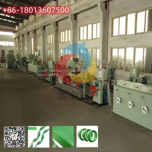 250kg / h PP Packing Belt Production Line / Pet Packing Belt Manufacturing Extruder thumbnail-1