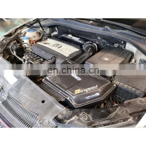 High Efficiency Car Engine Replacement Dry Carbon Fiber Air Intake For VOLKSWAGEN EA888 Mk6 Gti 2.0T thumbnail-4