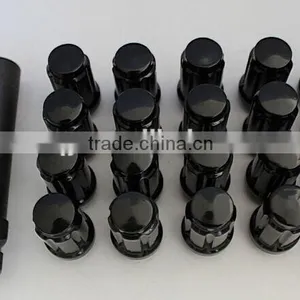 Alloy Black Used Bolts and Nuts Kit; Incl. Lug Nut/Tool; Size 14x1.50mm thumbnail-1