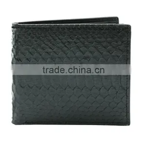 Custom Logo High Quality Genuine Real Python Snake Skin Leather Travel Card Holder Wallet thumbnail-5