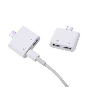 Factory Wholesale Charging Audio Adapter Suitable for Apple Mobile Phone Charging and Listening to Music thumbnail-4