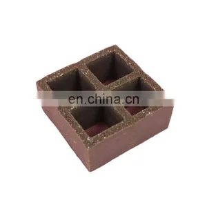 Fiberglass Plastic Composite Molded 50mm*50mm Platform Heavy-duty Anti-corrosion FRP Grating thumbnail-1