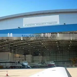 Low Cost Long Span Steel Arch Hangar thumbnail-1