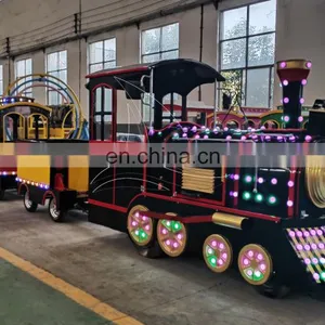 Western Antique Indoor Battery Power Electric Shopping Mall Kids Train for Sale thumbnail-5