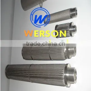 Ink Cartridge Filter ,stainless Steel Pleated Filter Cartridge in 316 S.s Mesh thumbnail-3