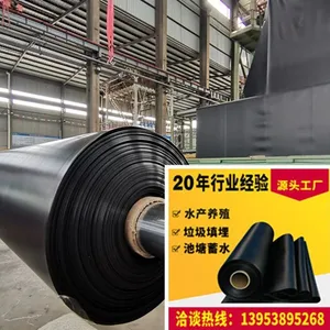 Hdpe Pond Liner Geomembrane 8m Wide 1.20mm Thick Double Smooth Surface thumbnail-5