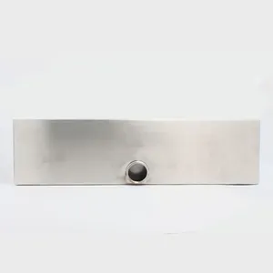 Gardening Outdoor Wall Decorative Water Descent Stainless Steel 304 Swimming Pool Water Curtain Fountain Waterfalls thumbnail-5