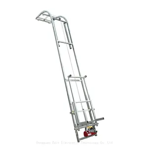 New Solar Panel Ladder Lift Panel Photovoltaic Platform Portable 10M Hoist Shorter Slide With Solar Panel Elevator Ladder Lift thumbnail-1