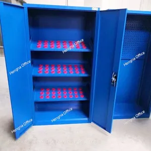 Steel Tool Storage Cabinet Supplier|Heavy Duty Modular Drawer Cabinet 3*3 Each Drawer thumbnail-1