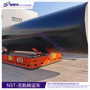 75 Ton Battery Motorized Industrial Rail Transfer Trolley for Factory Material Transport thumbnail-1