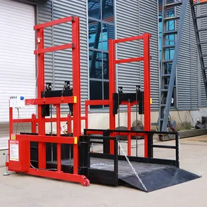 Electric Container Mobile Cargo Handling Deck Truck Platform Loading Unloading Platform thumbnail-5