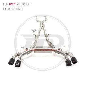 HMD Stainless Steel Exhaust Catback for BMW M5 E60 E61/M5 G90/M6 F06/M8 F91 F92/X3M F97 Car Accessories Whatsapp+86 18946955156 thumbnail-2
