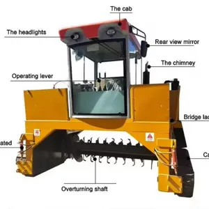 Henan Panqi Compost Making Machines Food Waste Composting Machine Chicken Manure Pellet Machine for Sale thumbnail-1