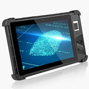 HR807 Cheapest Factory 8 Inch Android 9 IP65 2GB+32GB 4G Industrial Tablet PC Computer With Front NFC and Fingerprint Scanner thumbnail-3